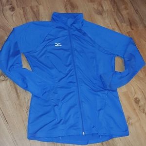 The Mizuno Women's Full Zip Jacket G2, Blue NWOT